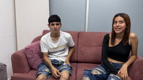 Beautiful innocent Latin girl debuts in a homemade porn casting her slut face is fantastic, she ends up with her cum in her mouth.