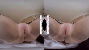 Redhead Scarlett Mae makes work stress disappear