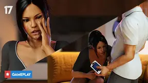 Hot MILF Tracy deep throats her man's cock while he watches