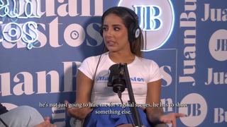 Natalia Garcia Pide a burger to suck the delivery man's cock on Juan Bustos Podcast