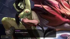 Beautiful virgin meets legendary man in 3D animated sex story