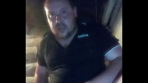 A crazy Russian guy jerks off a dick and fucks in the ass with a bottle of He cums and pours fresh cum into his mouth! His cum is in his mouth)))