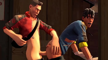 Red Scout Fucks Blu Scout TF2