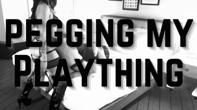 Pegging My Plaything: My first pegging