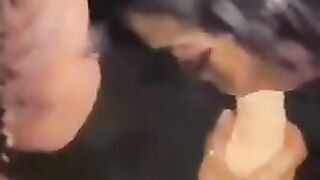 Blow job from a jamaican freak