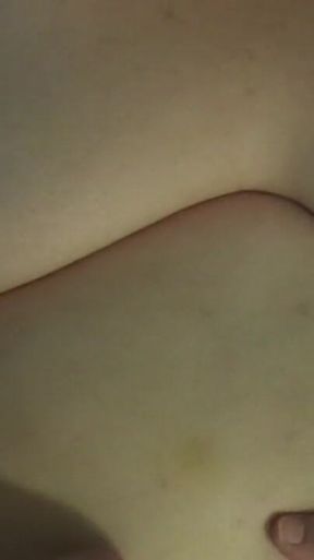 His pov cum into my belly button