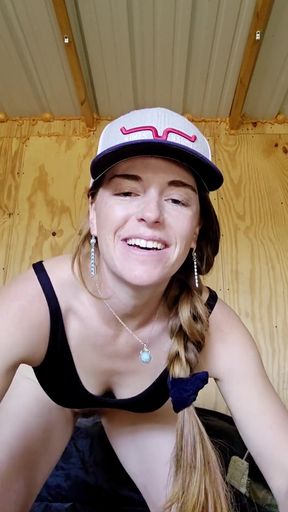 Redhead Fucks Ass Squirting All Onmver Grinding Feet