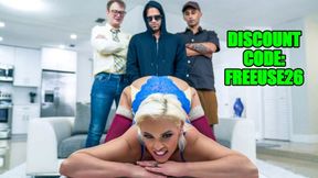 Point of view porn with emotional Jessie Rogers and Kayla Kayden from FreeUse