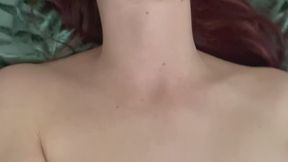 I need your cum please creampie me , PoV close up of face