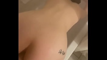 Step sis In the shower