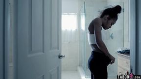 Black teen banged by a delivery guy during a virus outbreak