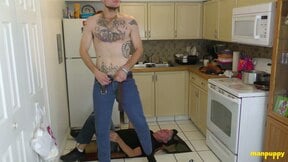 ManPuppy: Jake Skittles Shows Richard Lennox Who Is The Boss With Intense Face S