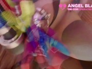 sissy loser encouraged to hurt its balls to cruel girlfriend Castration porn (trailer)