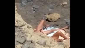 Tocamientos en la playa