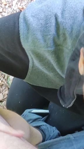 Dirty ass licking and sucking, outdoor slut rimjob   Clip 1