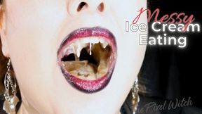 Watch My Mouth ~ Goth Girl Silent Eating Oral Fixation Awakening ~ Extreme Close-Up Lips Tongue Throat Fetish POV ~ SerenaControlsYou (Mobile Version)