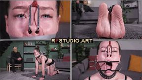 Lada - Submissive Training with Nosehook and Gags (UHD 4K MP4)