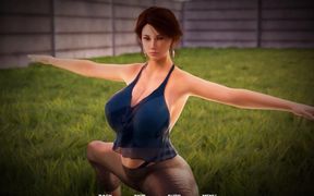 Stepson Horny Due to MILF Stepmom's Morning Workout - the Creditor's Wife - E01