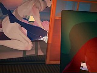 Tanjiro x Shinobu scenes