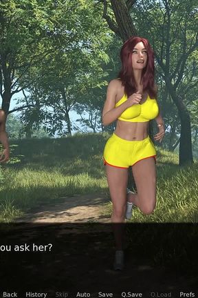 Erotica: the Sexy Blonde Slut in the Forest - Episode 5