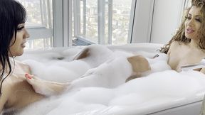kinky bubble bath with marina maya