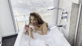 kinky bubble bath with marina maya