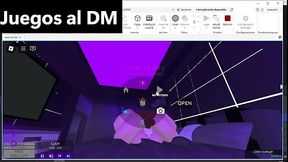 Roblox / Follando a una blanquita en mating press.