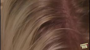 Beautiful big tits blondie gets her wet pussy licked and mouth filled with cum.