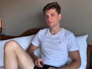Rough Bisex Action with Submissive Balkan Blondie