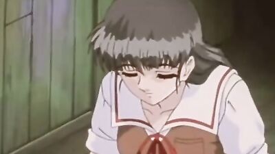 Redhead teen with big tits and uniform enjoys domination and anal play with Enema