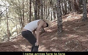 I fuck my stepsister and a stranger in the forest