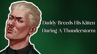 Daddy Breeds His Kitten During a Thunderstorm