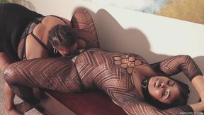 Black bondage volume 2: lyric sky submits to Domme Dee heart