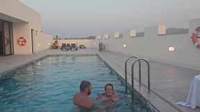 Fucking in the Pool