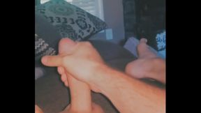 Smooth, Cut, and Hung: Gay Amateur Wanks His Big Dick
