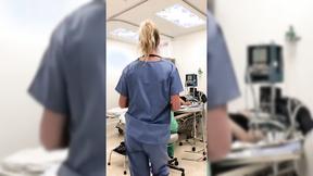 ”Camsoda-Sexy nurse fingering & rubbing”