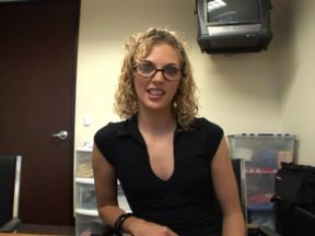 Sexy petite blonde girl pussy fucking big cock sucking