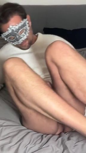 Nice Morning Jerking with Cum on My Ass