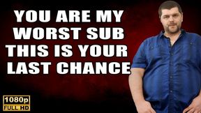 KingMarti: You Are My Worst Sub, Now It's Time To Pay! - (Financial Domination - FinDom - Male Findom) FHD