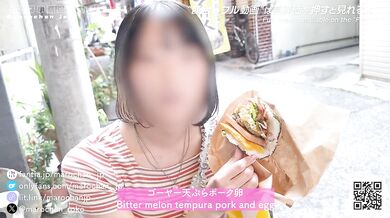 Japanese couple's sex vlog - Massive creampie bukkake ejaculation close-up