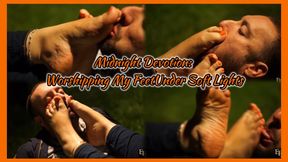 Midnight Devotion: Worshipping My Feet Under Soft Lights Ft LondonFootLover