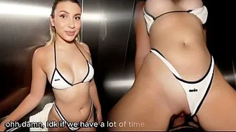 Being stuck in an elevator with your neighbor and having sex is awesome!