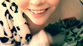 All smiles and cum shots