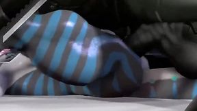 Massive cock drills Nika Shark's wet hole