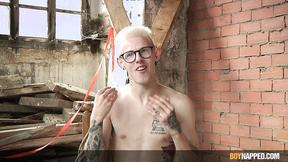 ”Bound Sub Receives Butt Spanking From His Horny Master”