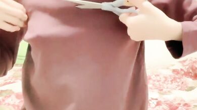 My virgin classmate flashed her panties in class and made me cum right there
