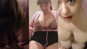 wife is actually a closet slut. she loves sucking random cocks to get going.. takes a facial cumshot