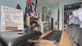 Temptress Mango's Live Cam Yoga Recording