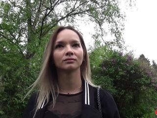 German Scout - Slim teen Monika Celebrated