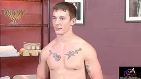 Bottom Gay Satisfied With Mick Gibson Dick Rubbing
